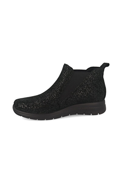 Fly Flot Women / Girls Boots 27 R17 Ax Leather Woman Ankle Boot 2003-Black