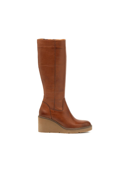Vergelio Women's / Girls' Boots 25K12068 Skin Cuoio-Tan