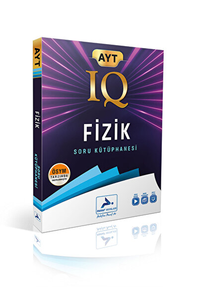 paraf yayınları AYT IQ Fizik Soru Kütüphanesi