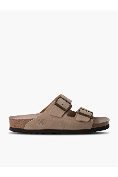 Genuins شباشب رجالية G106000 HAWAII Velour Taupe