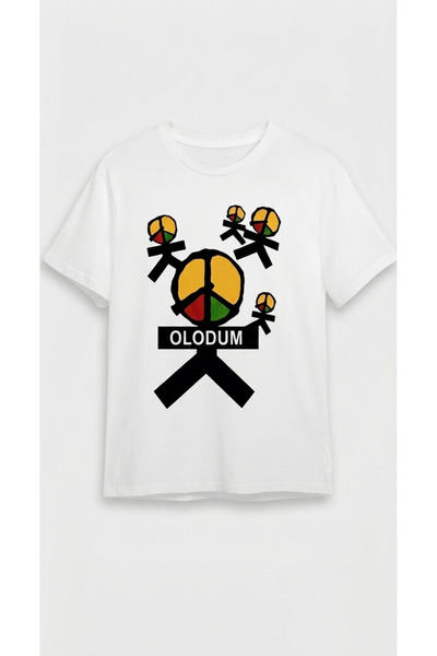 Mabel Unisex Regular Kalıp Michael Jackson Olodum Tasarım Baskılı %100 Pamuk ...