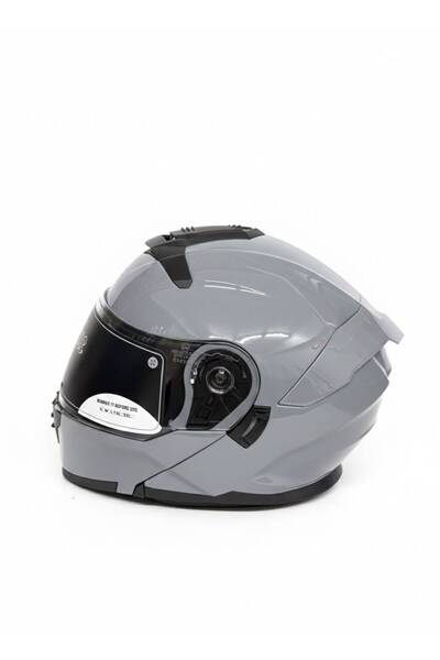 Casque Çene Açılır Kask Vizörlü Nardo Gri Ece Belgeli