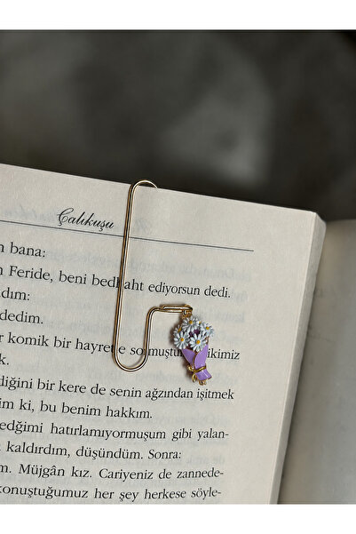 Rika Spolia & Co. Bahar Papatyaları Kitap Ayracı Minelidir Plastik Değildir