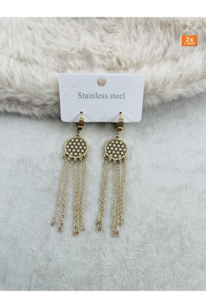 Bozhi Steel Earrings 17 Business Woman Style Gift