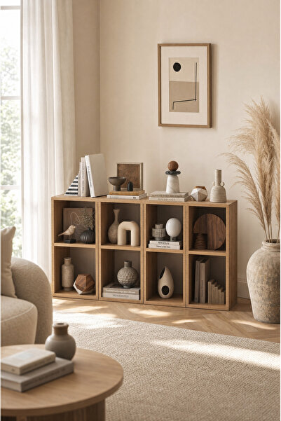 nettrends.net the new trend of shopping Nettrends 8 Bölmeli Modern Kitaplık v...