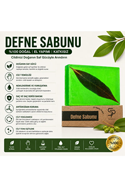 Pureandshine EL YAPIMI DOĞAL DEFNE SABUNU