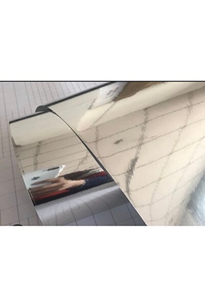 OSSOFOL Aynalı folyo 100 x 50 cm dekoratif folyo kendinden yapışkanlı Duşakabin folyosu