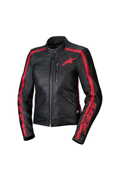 Alpinestars Stella Dyno Korumalı Kadın Motosiklet Montu Siyah Kırmızı