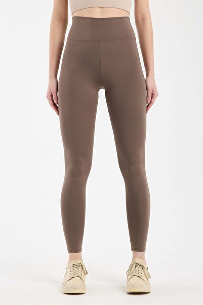 HDM Ženske kapačino leggins sa visokim strukom - H4800