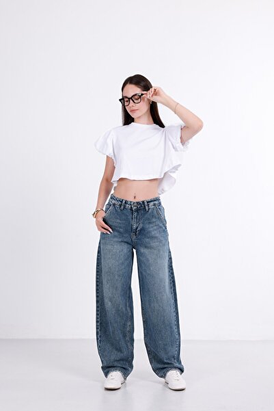 i8 Denim بنطلون جينز فضفاض