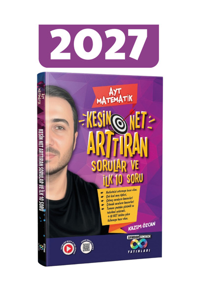 Sıfırdan Sonsuza Matematik 2027 AYT Matematik Kesin Net Arttıran Sorular ve İ...
