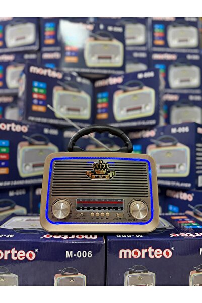 Manessa 301 Nostalji Bluetooth Radyo Usb Sd Mp3 Player Pra-157
