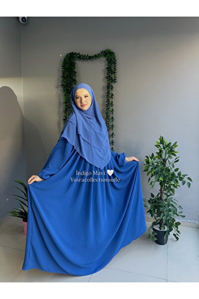 Yüsra Collection طقم فستان وأكمام قصيرة من أيروبين مكون من قطعتين