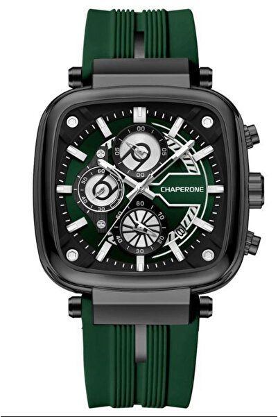 Reward Chaperone Men Wrist Watch Waterproof Silicone Cord Wristband Gift
