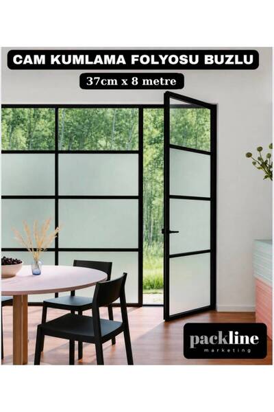 Packline Marketing Glass Sandblasting Foil Frosted Glass Film 37cm X 8Meters