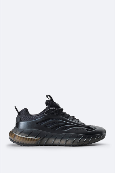 Avva Erkek Siyah Nefes Alan Hafif Sneaker Ayakkabı A41Y8020