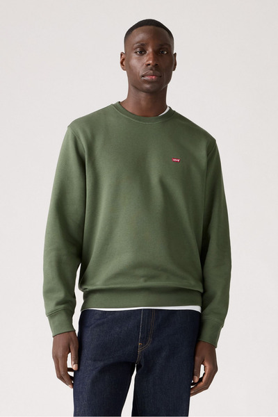Levi's Erkek Basic Core Ng Crew Erkek Yeşil Sweatshirt - 34257-0010
