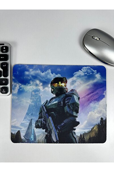 mousepad bastir لوحة ماوس الألعاب المطاطية المخيطة من هالو مانع للانزلاق V1 -...