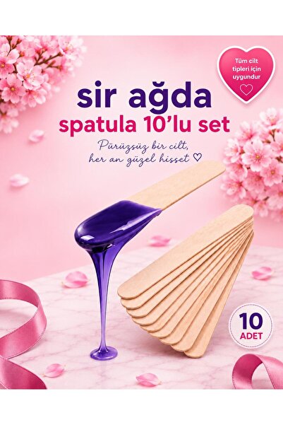 Vivol SİR AĞDA SPATULA 10 LU SET
