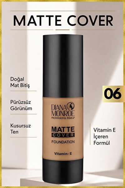 Diana Monroe Matte Cover Foundation