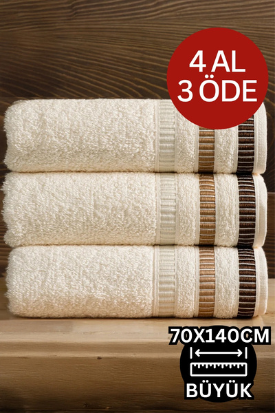 DNZGÜLCAN Set de bumbac 100% prosoape Sera |   Prosoape pentru corp și baie |...