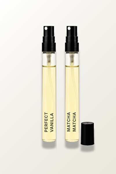DeDe Candle & Wellness Studio Matcha & Vanilya Parfümü Çanta Boy 2'li set | M...