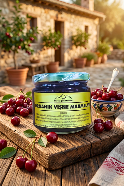 Nurbal Şifa Merkezi Vişne Marmelatı 240 Gr