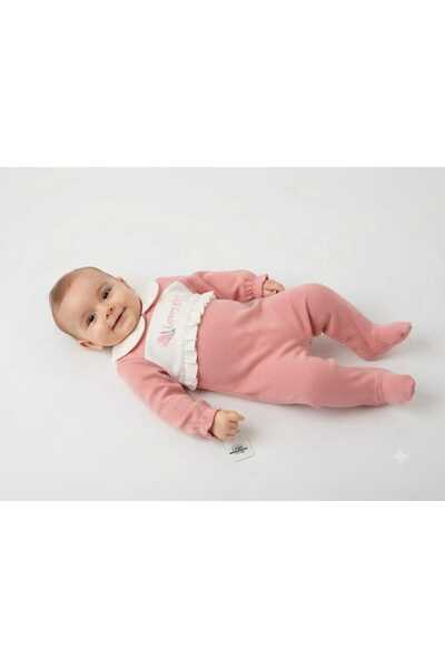 Lovely LV500037 رومبير للأطفال من القطن التركي مريح ودافئ سهل ومرن الارتداء ل...