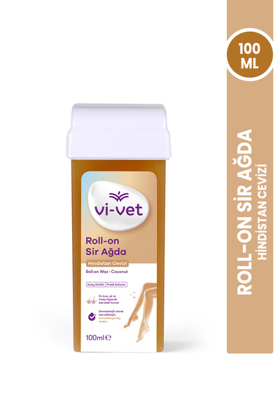 Vi-vet Roll-On Sir Ağda 100 ml Hindistan Cevizi