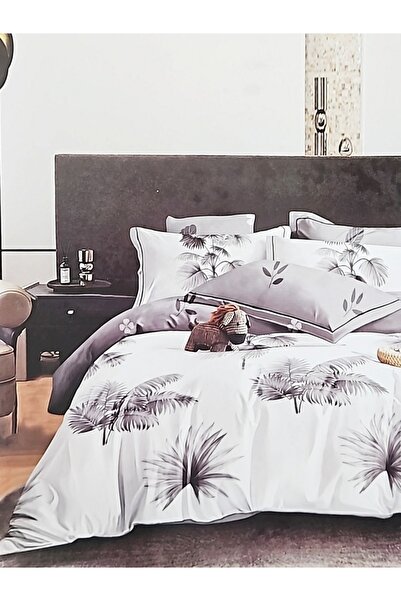 MILANO COLLECTION Set Lenjerie Pat Dublu Finet 6 Piese MC-6001