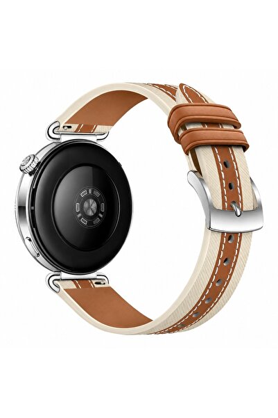 Alstrap Huawei Watch Gt6/GT5/GT4 (41mm) Gt5 Pro 42mm Uyumlu Çift Renk Pu Deri...