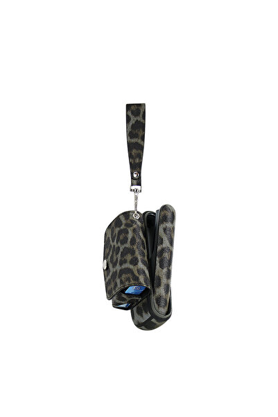 Zen Store IQOS ILUMA / İ ILUMA İLE UYUMLU KOYU SİYAH LEOPAR DESENLI ÇANTA SETİ