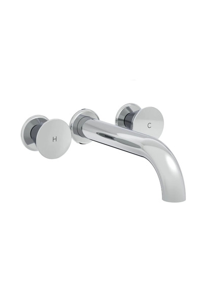 VitrA Liquid Ankastre Lavabo Bataryası A42689 Uzun - Krom