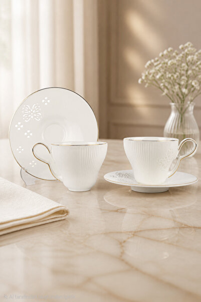 Mikasa Moor Pure Mariposa 2li Çay Fincan Seti 200cc