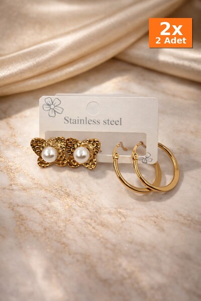 Bozhi Steel Earrings 386 Special Gift