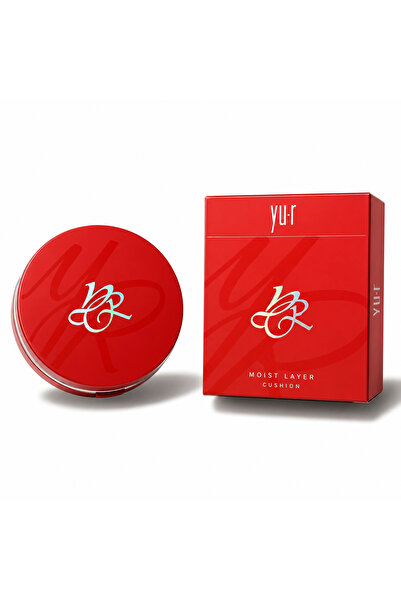 Yu.R Skin Solution YU.r Slin Solution Moist Layer Cushion SPF50+ PA+++ 21 ton ( açık bej)