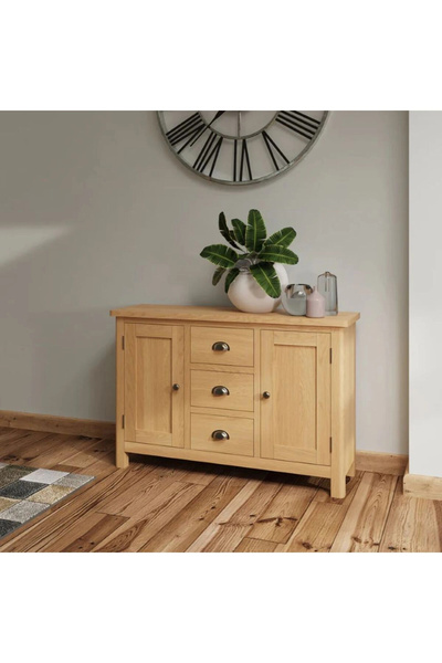 WoodenDecoration01 Country Home Masif Ahşap Büfe