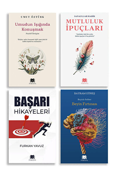 Parana Yayınları Kişisel Gelişim Seti - 4 Kitap Takım