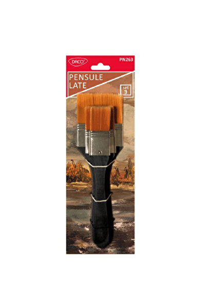 daço Pensule set 3 par sintetic late