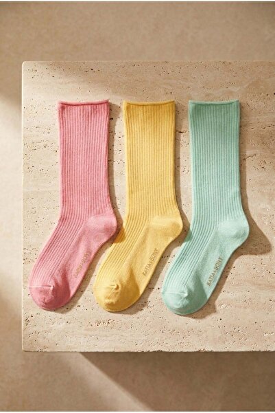 Katia&Bony Women's 3 Pack Socks Multicolored