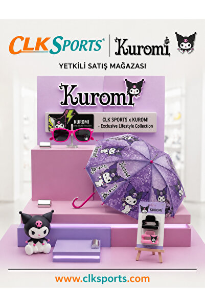 kuromi Lisanslı Çocuk Şemsiyesi , Lisanslı Güneş Gözlüğü , Lisanslı Toka