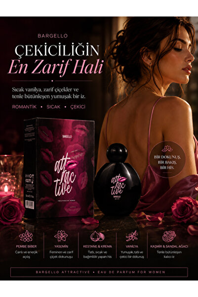 Bargello Attractive Kadın Parfüm Edp 50 ml