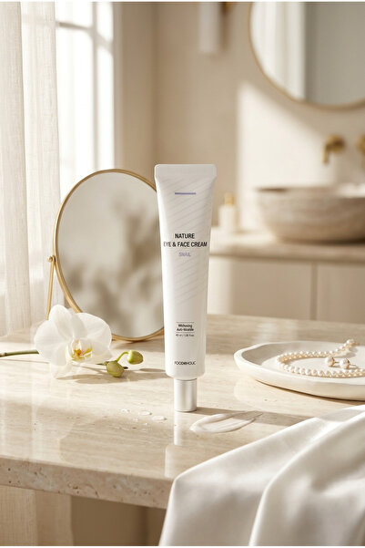 FOODAHOLIC Anti-Wrinkle Intensive Care Pure Snail Mucin Eye Cream for Eyelid ...