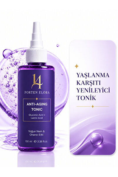 FORTEN ELORA Anti-Aging & Renewing Tonic - Yaşlanma Karşıtı Cilt Yenileyici T...