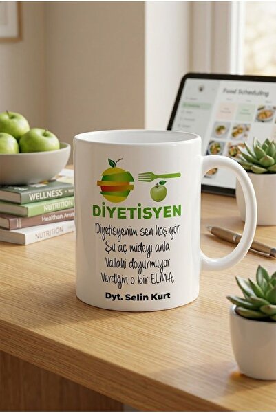 Hediyenikap Diyetisyen Kupa Bardak