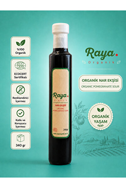 Raya Organik Organik Nar Ekşisi 340 g