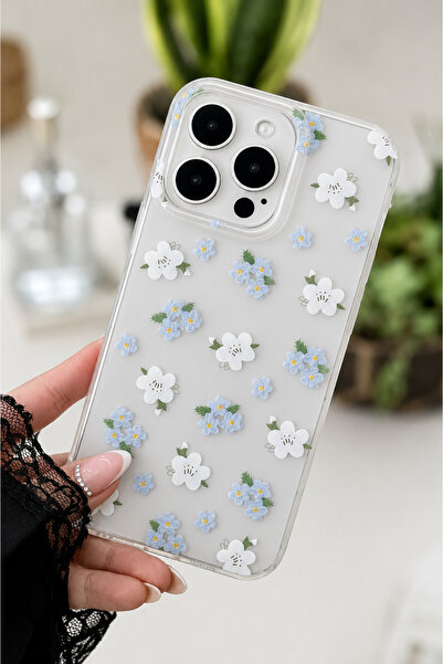 Go Aksesuar Iphone 14 Promax Uyumlu Parmak İzi Bırakmaz Mat Baskı MAVİ BEYAZ ...