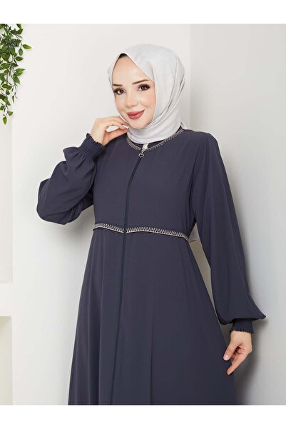 ESLEMNUR Casual Hajj and Umrah Embroidered Mevlana Ferace