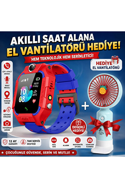 SMART BEST Y-10 Sim Kart Girişli Akıllı Çocuk Takip Saati Uzaktan Dinleme Öze...