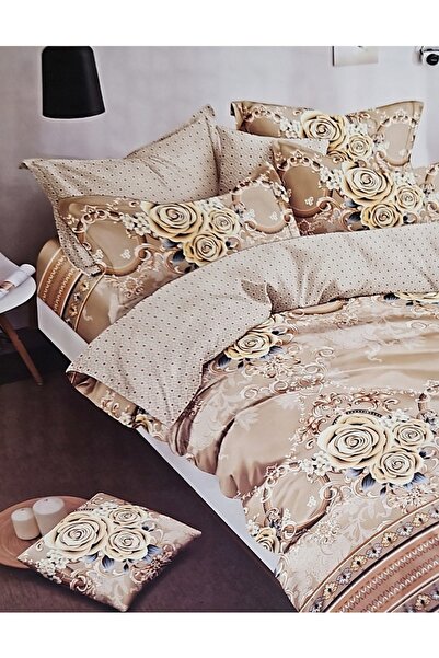 MILANO COLLECTION Set Lenjerie Pat Dublu Finet 6 Piese MC-6126